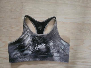 Nike Dri Fit Damen Sport BH BRA Bustier Fitness Batik Training Gym Gr. 42 / XL