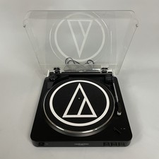Audio-Technica AT-LP60 Stereo Turntable Vinyl Record Player Hifi Separate Black