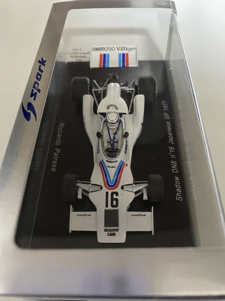 Spark S1691 1/43 Shadow DN8 Ford 1977 Japan Grand Prix 16 Ricardo Patrase - Image 4 of 4