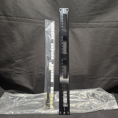 Siemon MX-PNL-24 MAX Series 24-Port Modular Patch Panel 1U Rack Mount Unloaded