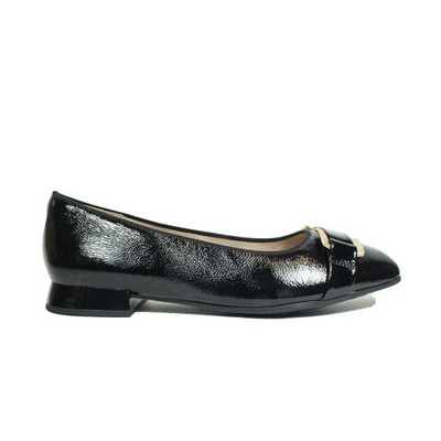 Caprice 22101 45 017 | Schwarz Lack | Smart Damen Ballerinas Schuhe