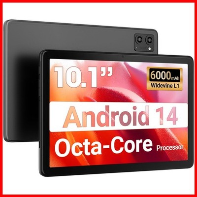 DigiLand 1058 Tablet 10.1 Inch Android 14 10GB RAM 64GB ROM - Grey