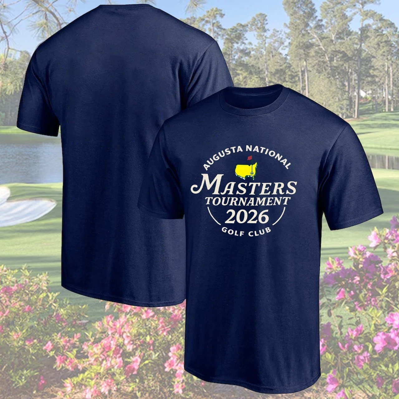 The Master Augusta Golf National 2026 Graphic Gift Fan