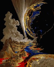 CSZPPQAF Paint by Numbers Kit for Adults Beginner, Science Fiction PB415-1