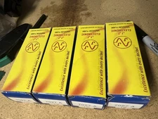 Quartet / Quad of JJ 7027A Power Beam Vacuum Electron Tubes / Valves NEW NIB NOS