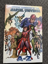 THE OFFICIAL HANDBOOK OF MARVEL UNIVERSE A-Z 10 HC Sealed