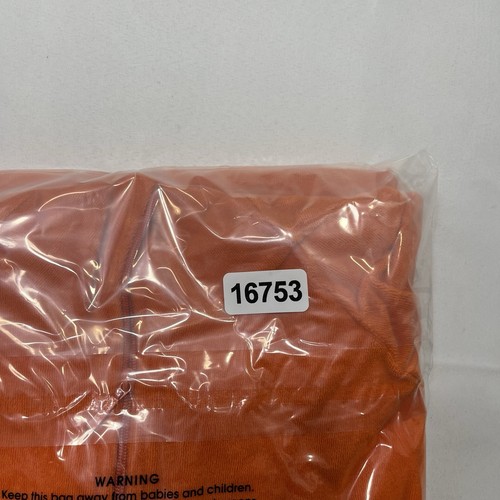 VTG Nike Hoodie Sweatshirt Mens Size Medium Orange 1/4 Zip S/S Terry Cloth 90’s - Picture 9 of 9