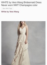 WHITE by Vera Wang Bridesmaid