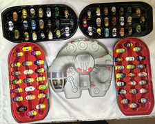 Mighty Beanz Star Wars Lot  More  - 86 Beanz 3 Cases Darth Vader, Cars 