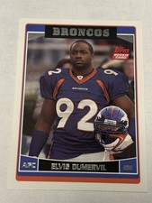 Elvis Dumervil (RC) 2006 Topps #328 Broncos
