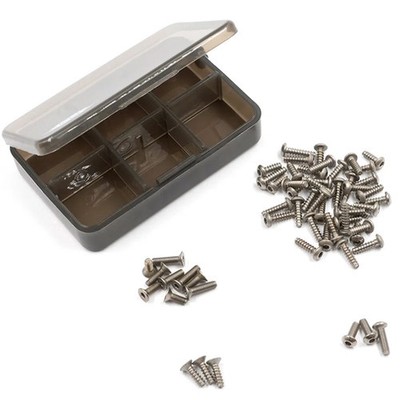 Yeah Racing Titan Schrauben sortiertes Set mit Box für Tamiya TT-02B (TSAS-0004)