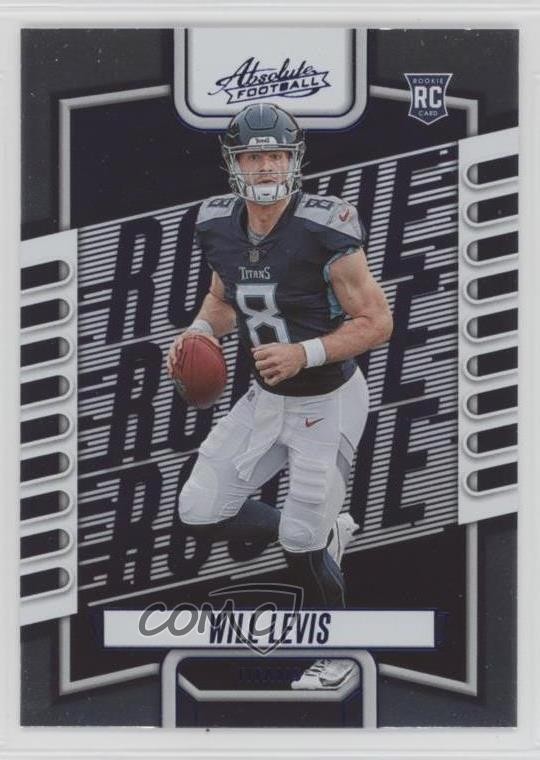 2023 Panini Absolute Rookies Purple Will Levis #114 0c6