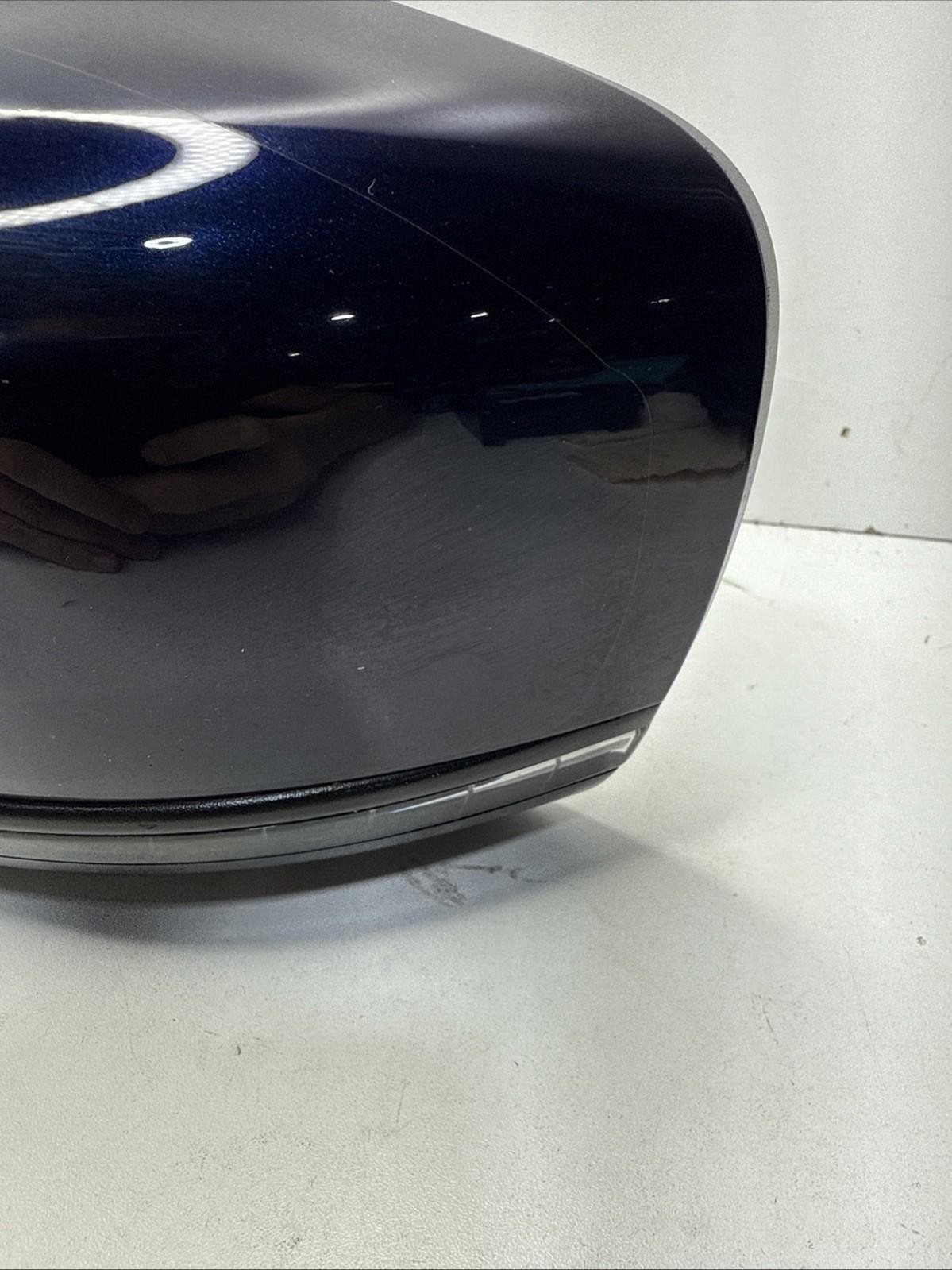 OEM 2014-2017 MASERATI QUATTROPORTE LEFT SIDE DOOR MIRROR HEATED BLUE WITH PPF