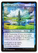 Sanctum of Calm Waters #68 (Foil) (NM) Core Set 2021 M21 Magic MTG