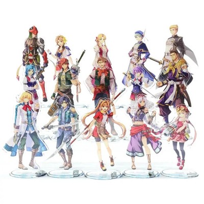 The Legend of Heroes Trails in the Sky 1st Acrylic Stand Figure Complete 15 Set