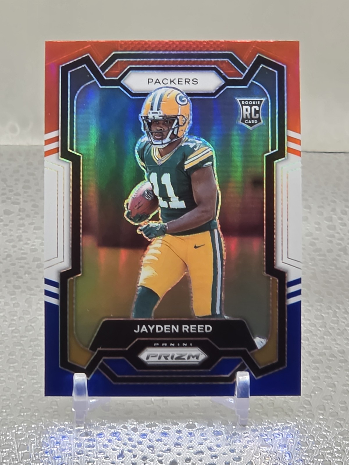 Jayden Reed Panini Prizm #334 Red/White/Blue