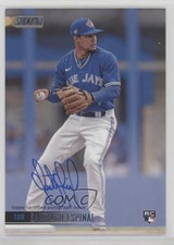 2021 Topps Stadium Club Auto Santiago Espinal #SCBA-SE Auto 1g2n