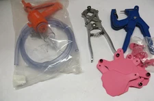 Y-Tex Dosing Clip Livestock Tool Ear Tag Sheep Goats Cow Applicator Lot Zoetis