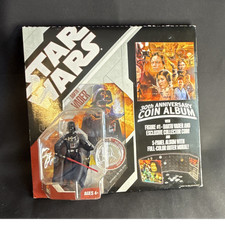 Hasbro Star Wars 30th Anniversary Darth Vader Action Figure Coin Album 2007