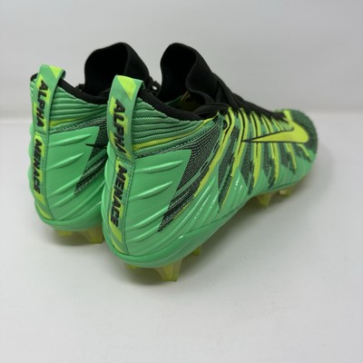 Nike Alpha Menace Elite TD Football Cleats Electric Green  display picture 1