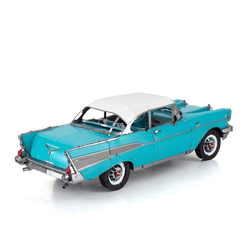 Metal Earth Kit: 1957 Chevrolet Bel Air - Steel Model - 1:49 Scale - Picture 4 of 6