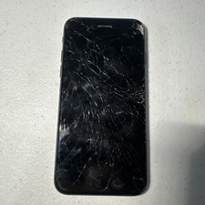 iPhone 7 A1660 Jet Black For Parts Only Broken Screen No Power On