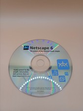 Netscape 6 Install Disc Vintage Disc Only