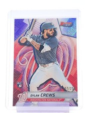 DYLAN CREWS 2025 BOWMAN'S BEST ROOKIE PURPLE MOJO /250 NATIONALS RC Q2045