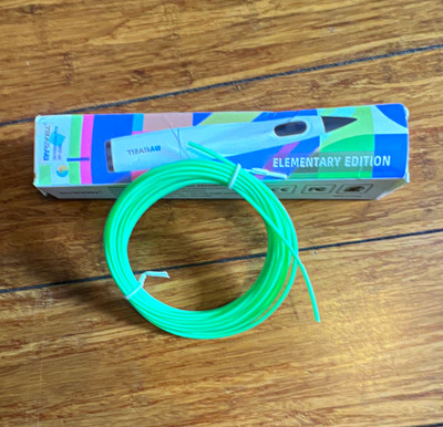 MYRIWELL PCL 1.75mm Green Filament Refill for RP-300B 3D Printing Pen