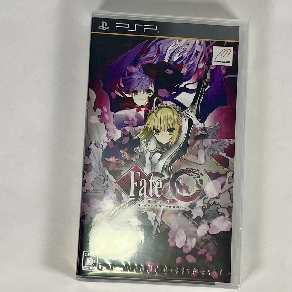 PSP Fate / Extra CCC Type Moon Virgin White Limited Box Game Figre Booklet&CD - Image 2 of 4