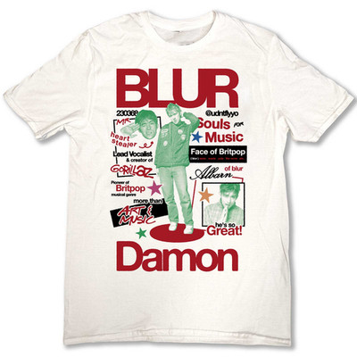 Blur Band Damon Albarn SHirt Shirt Unisex S-5XL Reprint TR485