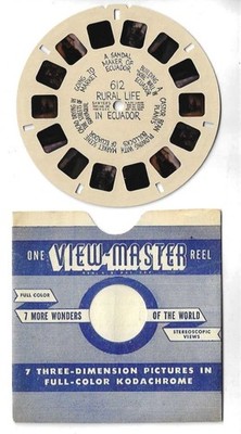 View Master Single Reel 612 Rural Life in Ecuador