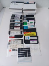 Lot of 100 Vintage 5.25" Floppy Disks Software Programs Misc 3H