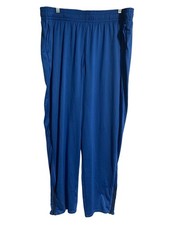 Under Armour Mens HeatGear Track Pants 2XL Blue Activewear Athleisure Gym Workou