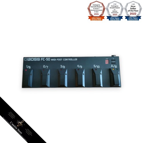BOSS FC-50 MIDI Foot Controller Effects Guitar Pedals Black Synth Pedalboard JP