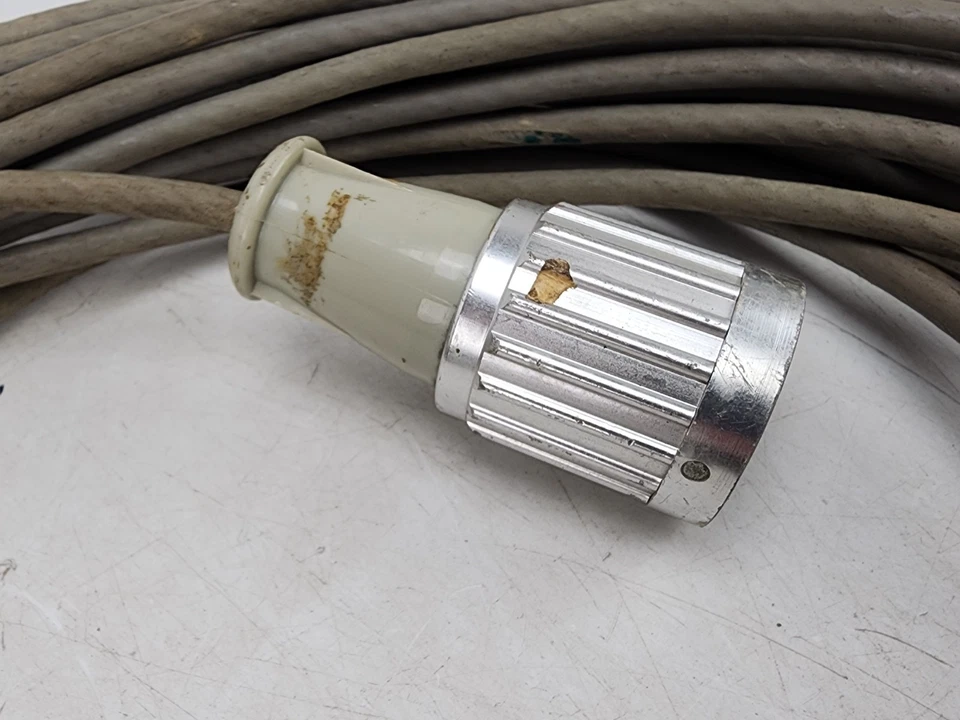 Cable de micrófono de tubo Neumann M49 de colección conector Tuchel de 7 pines probado 74 pies Foto 4 de 4