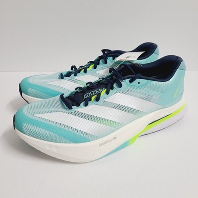 Adidas Adizero Boston 13 Running Shoes JS4945 Size 11 Flash Aqua #1