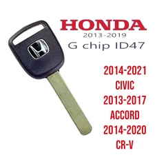 HO05 Transponder G CHIP ID 47 Key for Honda ACCORD 2014-2017 USA Seller A+++