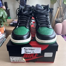 Size 9 - Jordan 1 Retro High OG Pine Green 2018 for sale online | eBay