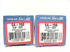 2 New Sporlan See-All Moisture And Liquid Indicator SA-15S 5/8" ODF