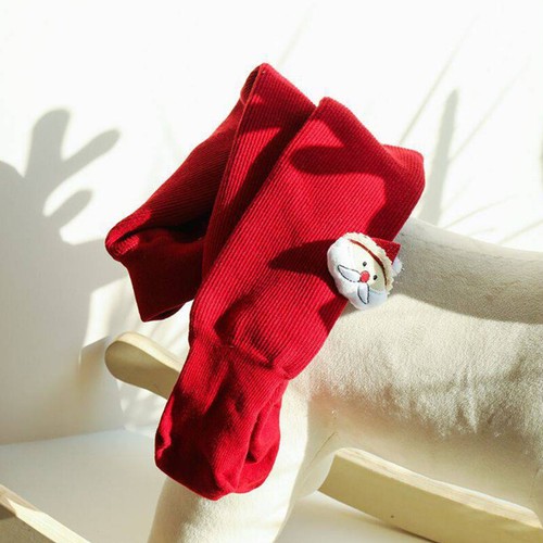 New Year Red Tights Kids Christmas Stockings Toddler Socks Pantyhose Pants 1x - Picture 9 of 16