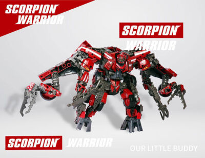 IN STOCK Mechanical Team MT-07 Scorpion Action Figure