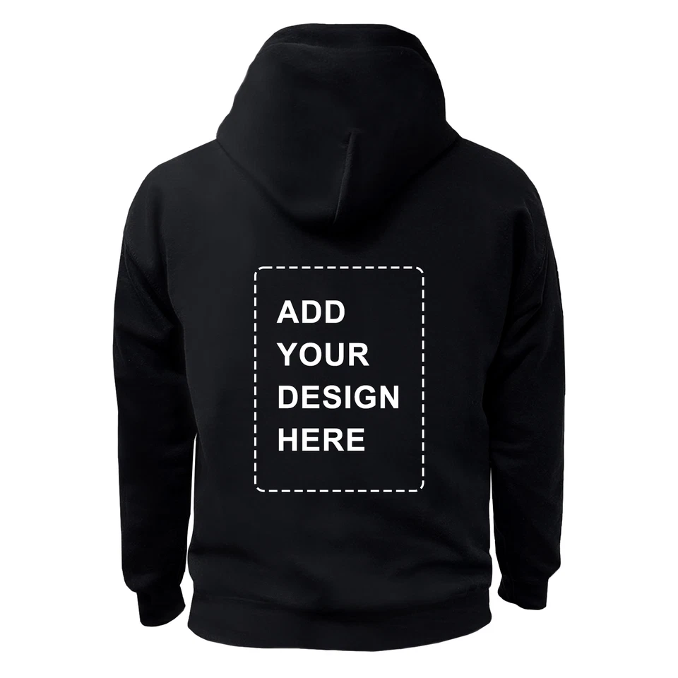 Sudadera con Capucha Gildan Estampada Personalizada Logo Personalizada, Textos, Foto Sudadera Foto 2 de 4