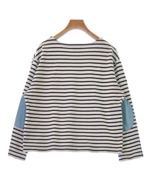 BEAMS BOY T-shirt/Cut & Sewn WhitexBlackxLight blue(Border BEAMS BOY T-shirt/Cut & Sewn WhitexBlackxLight blue(Border