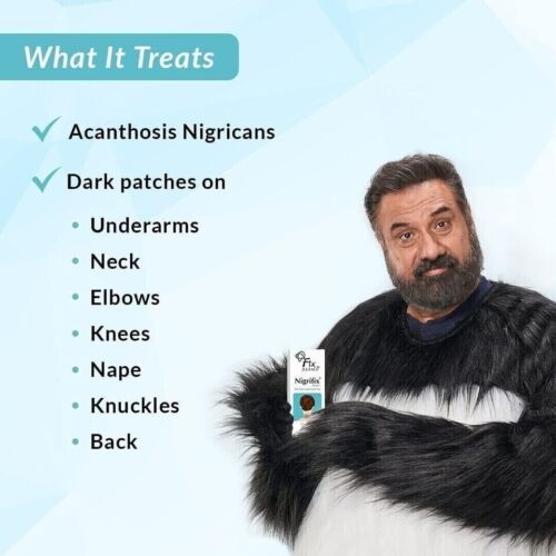 FIXDERMA NIGRIFIX CREAM FOR ACANTHOSIS NIGRICANS FOR DARK BODY PARTS 100G TUBE - Picture 5 of 9