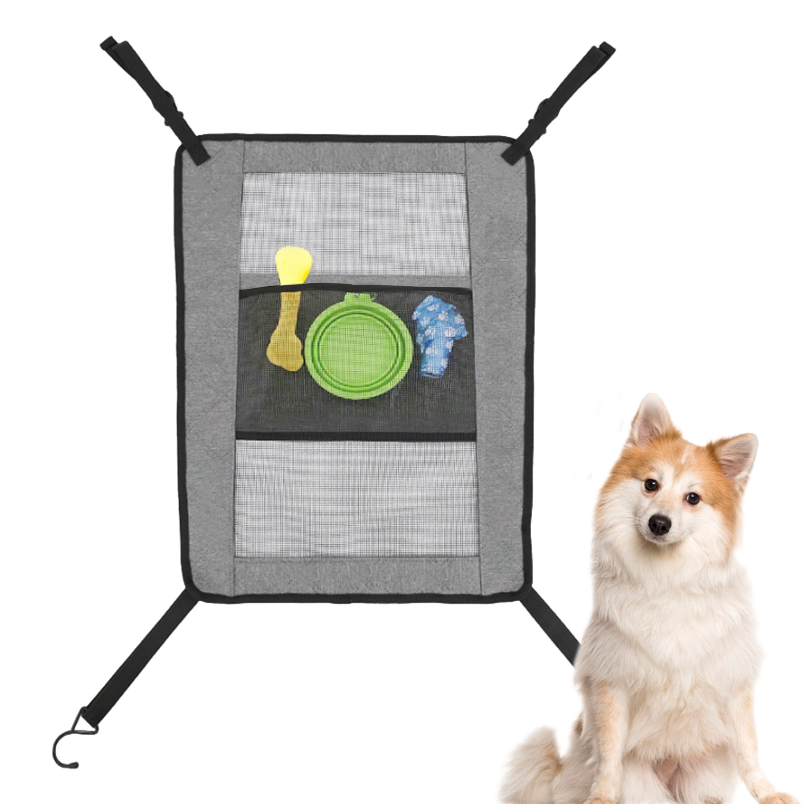 Car Dog Pet Barrier Guard Back Seat Safety Protector Mesh Net For Car SUV Truck