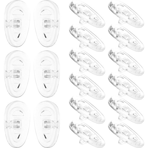 20 Pairs Silicone Nose Pads Anti Slip Eyeglass Nonslip Eyeglasses