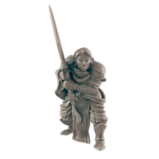 Battlemaster Human Male - Everyday Heroes - Minis - EC3D - - Dungeons & Dragons 