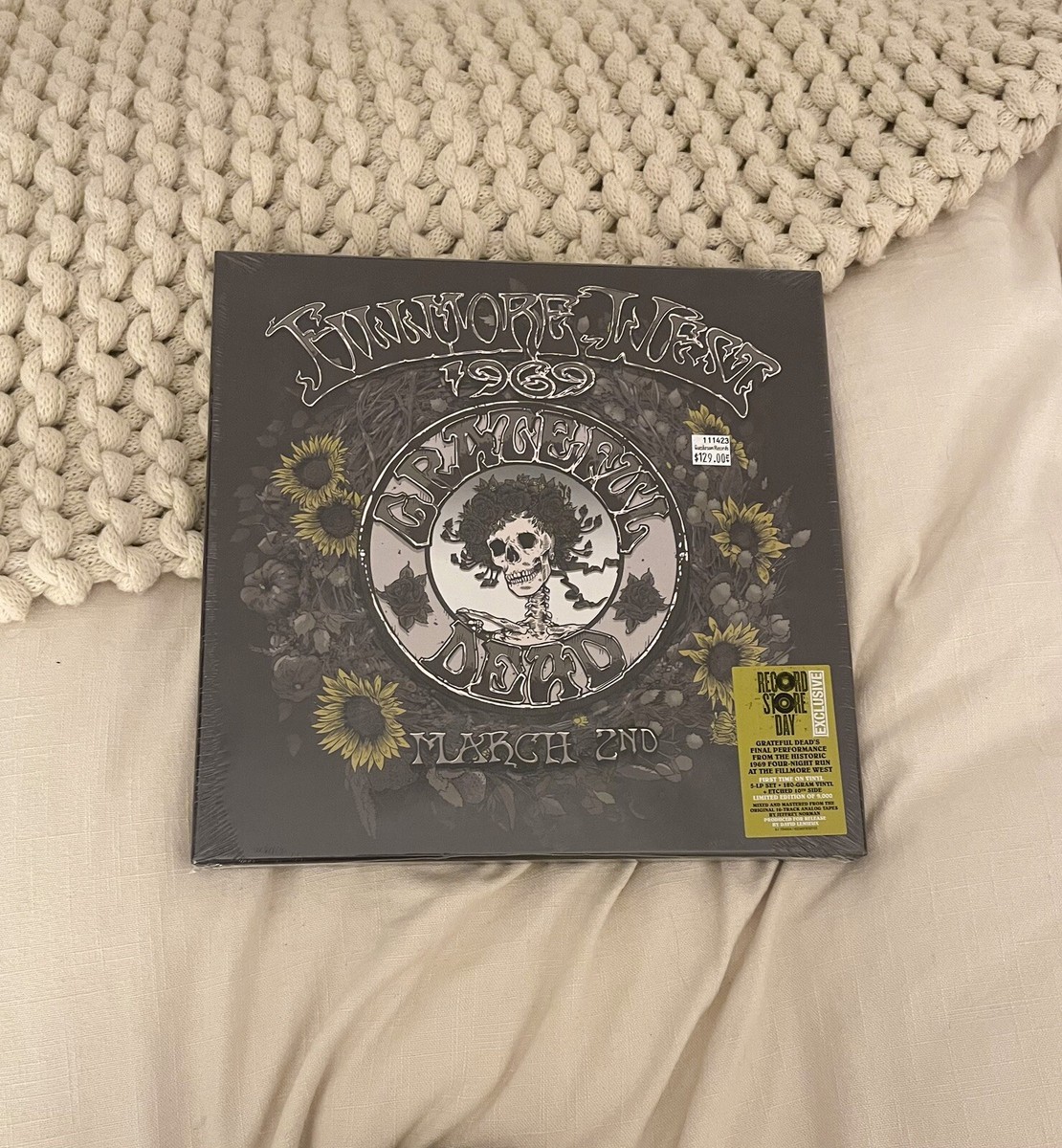 Grateful Dead RSD Fillmore West March 2nd 1969 5-LP Etched Record