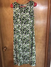 Danny & Nicole Multi Colored Dot Dress Size 8